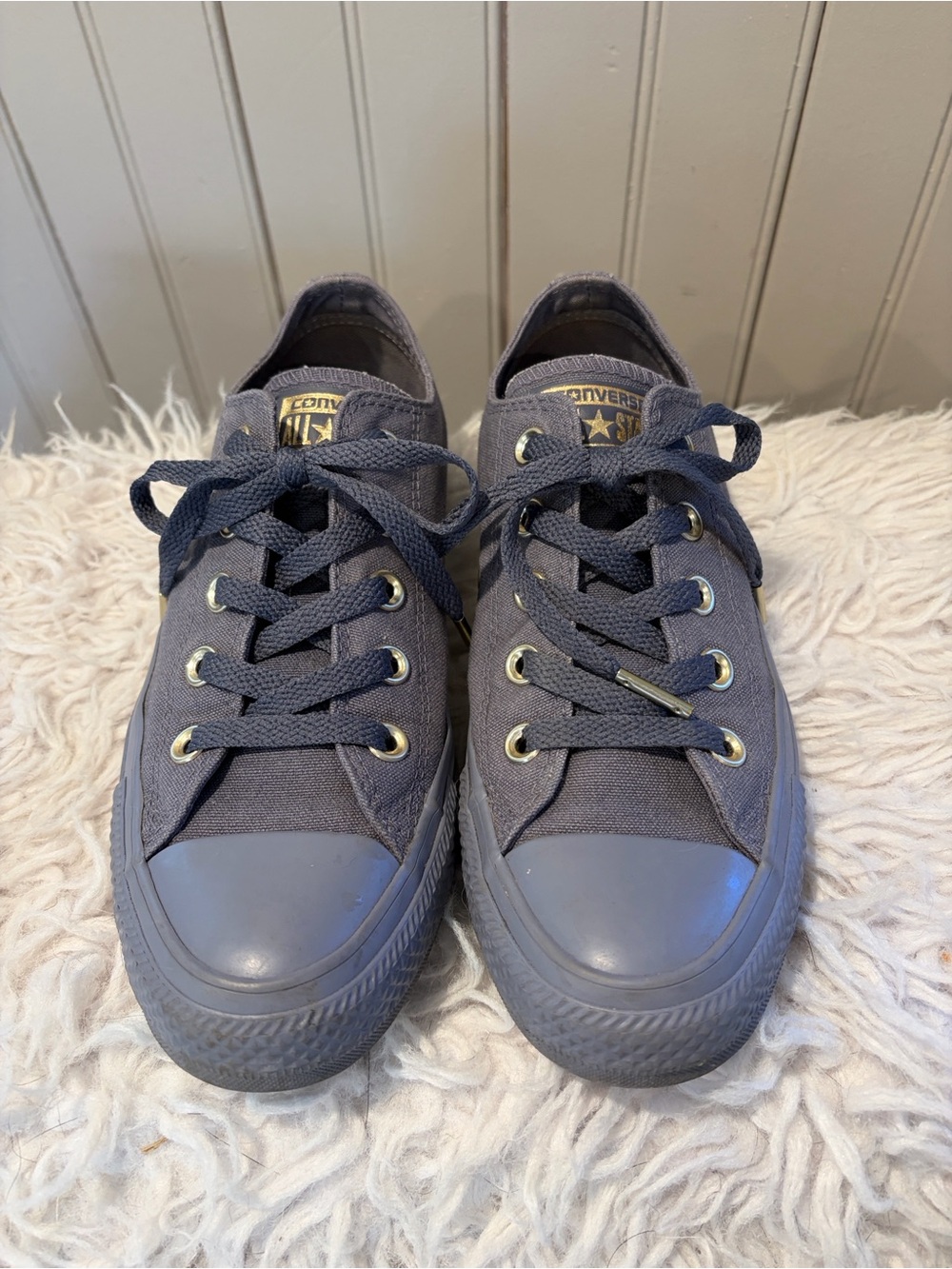 Converse Low Top Sneakers - Charcoal Gray